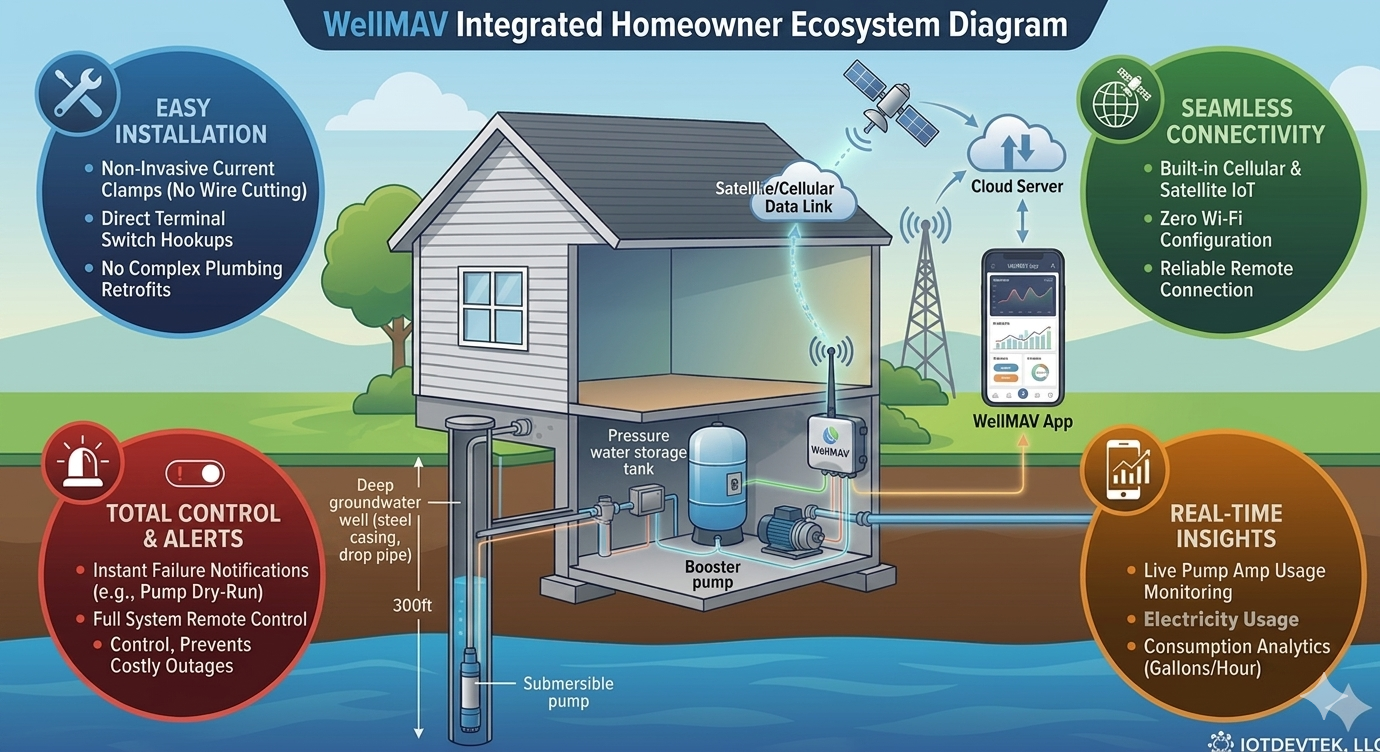 WellMAV Integrated Homeowner Ecosystem Architectural Diagram